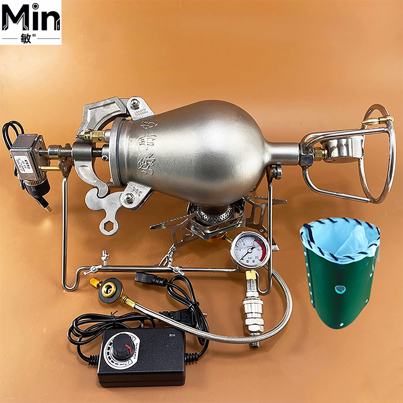 Popcorn Machine Home - ماكينة صنع الفشار التقليدية من الفولاذ
