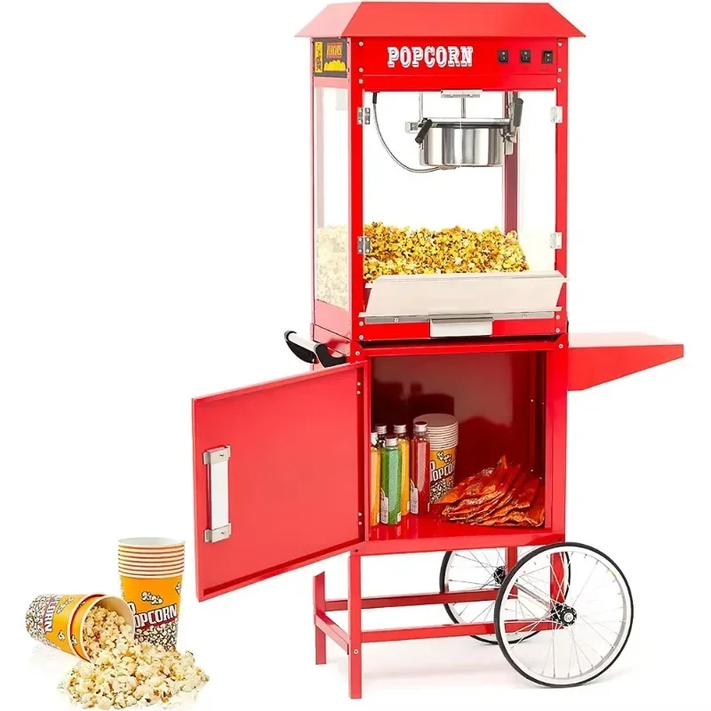 Popcorn Machine Home - ماكينة صنع الفشار الكهربائية المتنقلة من