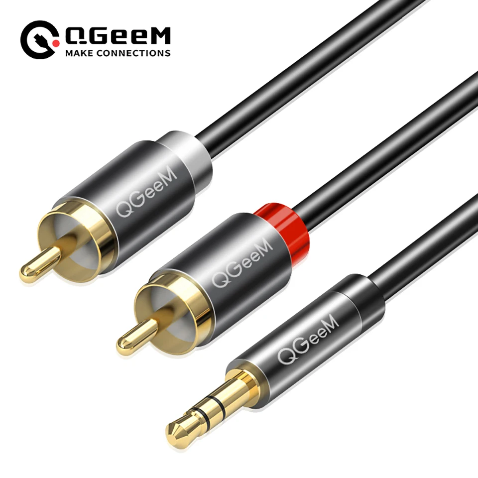 كابل QGeeM RCA، كابل صوتي من 2 - مراجعة Genius Home Cinema وسعره