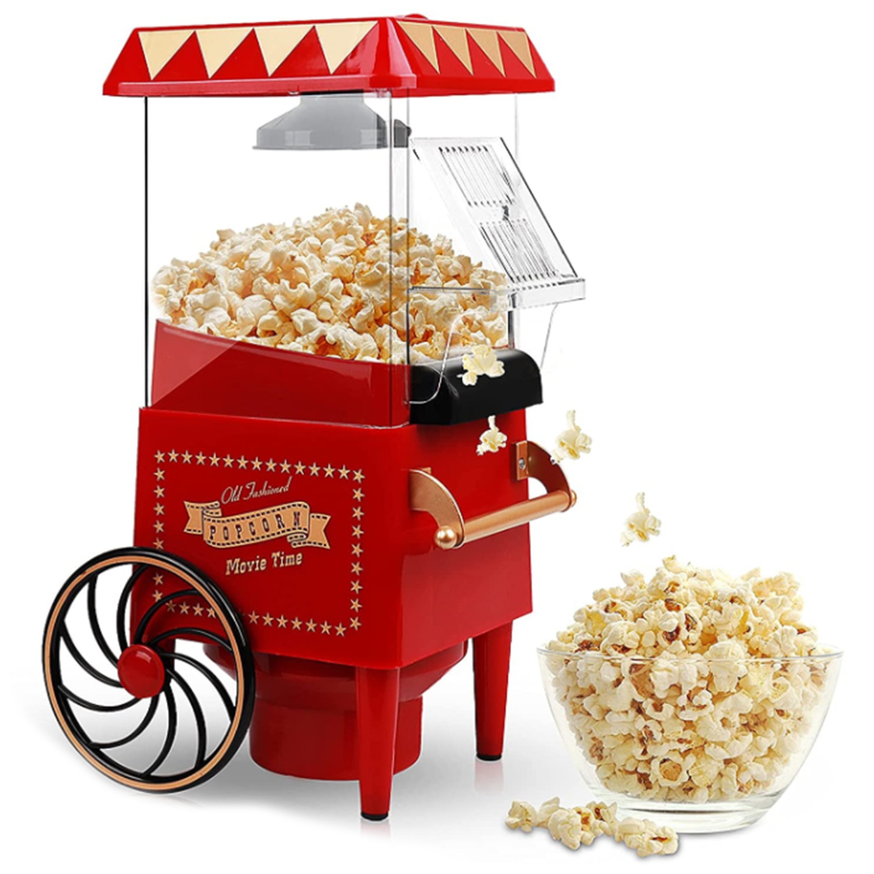 ماكينة صنع الفشار A69X، ماكينة - مراجعة Popcorn Machine Home وسعره