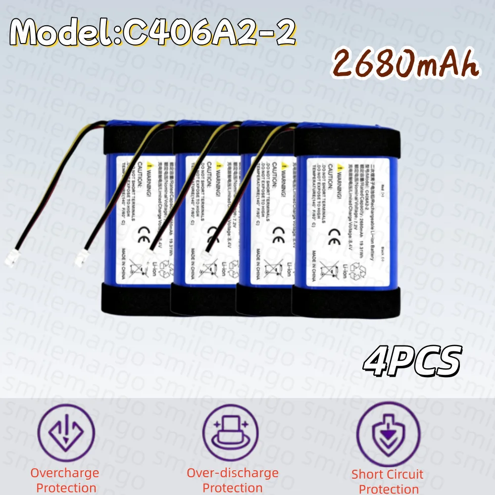 بطارية بديلة C406A2-2 لسماعة م - مراجعة Home Cinema Marshall وسعره