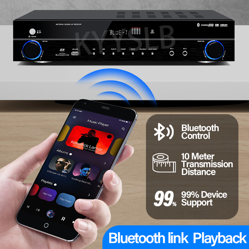 مضخم صوت بلوتوث 900 واط عالي ا - مراجعة Genius Home Cinema وسعره