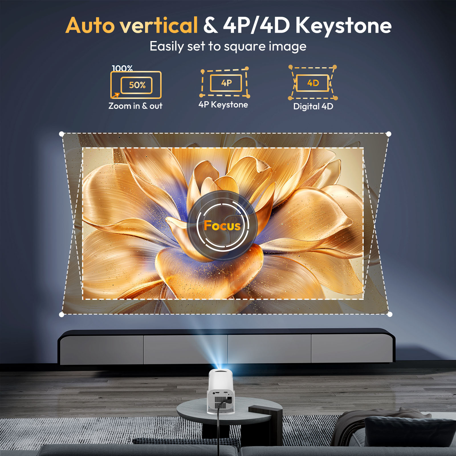 جهاز عرض XGODY Gimbal 3 Pro 4K - مراجعة Home Cinema Focal وسعره