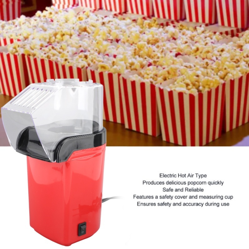 1200 واط الكهربائية الهواء الس - مراجعة Popcorn Machine Home وسعره